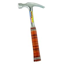 Estwing  E20S 20-ounce Straight Claw Leather Handle Hammer