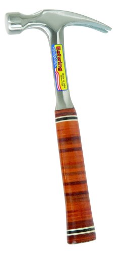 Estwing  E20S 20-ounce Straight Claw Leather Handle Hammer