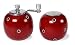 William Bounds PepArt Red Lady Bug Salt Shaker & Pepper Mill