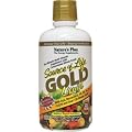 Natures Plus - Source Of Life Gold liquid Ultimate Multi-Vitamin Delicious Tropical Fruit Flavor - 30 oz