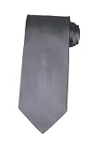 Arkansas Tie University of Arkansas Solid Gray Necktie