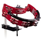 Rhythm Tech Nickel Drum Tambourine, Red