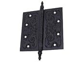Review Restorers Affiliate  / Black Ornate Hinges w/Finials