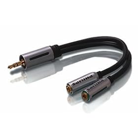 Philips SJM2108/17 Headphone Splitter