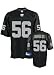 Oakland Raiders Derrick Burgess Replica Adult Team Color player Jersey, Size= XX-Large