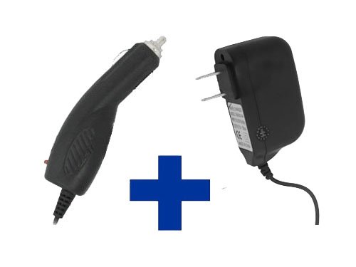 Charger Combo Special / Portable Pug-in Car Charger + Home Wall Charger for HTC EVO 4G 9292