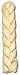 Kitchen & Housewares : 4 pc. 13-14" Braided Rawhide Stick