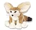 Plush Fennec Fox Cuddlekin 12"