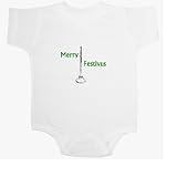 Merry Festivus! Baby Ultrasoft Onesie