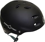 PRO-TEC Bob Burnquist The Ace SXP Liner Black Junior Skateboard Helmet - CE/CPSC Certified