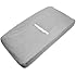 American Baby Company Heavenly Soft Chenille Fitted Contoured Changing Pad Cover, Gray