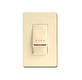 Cooper Controls OSW-P-0451-DMV-V Greengate 120-277-Volt Dual-Level PIR Wall Switch Sensor, Ivory Finish