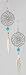 Dream Catcher Earring with Turquoise Beads