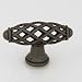 Kitchen & Housewares : Jeffrey Alexander Tuscany Birdcage Knob, Dark Antique Copper
