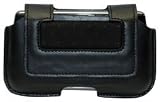 Cellular Innovations Motorola KRZR Leather Cell Phone Case - Black