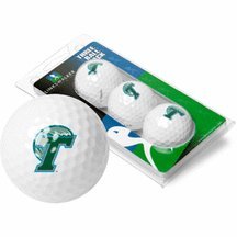 Tulane Green Wave 3 Golf Ball Sleeve Of 3)