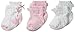 Robeez Baby-Girls Newborn 3 Pair Socks Baby Girl