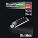 SanDisk 4GB Extreme Cruzer Contour USB Flash Drive - Retail Package