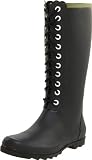 Chooka Women's Noir Lace-Up Rain Boot