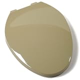Comfort Seats C1B3E3-58 Deluxe Plastic Contemporary Toilet Seat, Elongated, Avocado