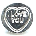 Silver Love Heart