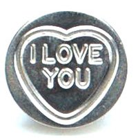 Childrens Toyshop  Toys : Silver Love Heart