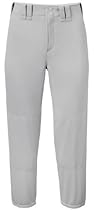 Mizuno Womens Belted Pant (Gray, Small)
