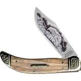 Schrade SCLE Collectable Nickle Shield Mirror Eagle