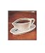 Porcelain Gravy Boat and Tray By Trudeau
