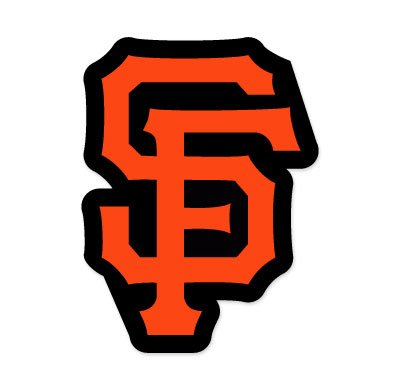 San Francisco Giants MLB car bumper sticker decal (4