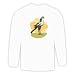 Long Sleeve T-shirt with wild, life, fauna, serpentarius, birds, genus, sagittarius, ...