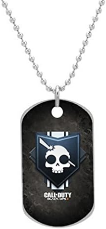 Call Of Duty Black Ops 2 Oval Image Design Dog Tag Dogtag Pet tags Necklace
