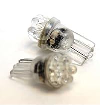2006 MINI Cooper S Without Factory HID T11 High Intensity Blue LED Wedge Bulb - 6 LED Dial Wedge Bulbs parking light light bulb upgrade