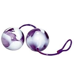 Orion 523526 Liebeskugel-Duo KingSize, lila-wei�, Kugel-� 4,5 cm, Gesamtl�nge 23,5 cm