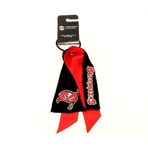 Tampa Bay Buccaneers Ribbon Ponytail Holder