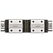 THK Linear Motion Guide Model HSR10RM, Double Block: 13mm Height, 20mm Width, 31mm Length, Rail: 7mm Height, 10mm Width, 70mm Length, 25mm Pitch