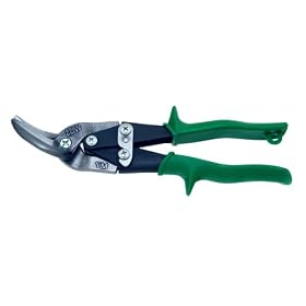 Wiss M7R MetalMaster 1-1/4-Inch Cut Capacity 9-1/4-Inch Right and Straight Cut Offset Cut Snip