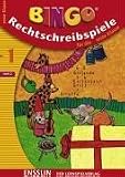 BINGO logo, Rechtschreibspiele, neue Rechtschreibung, Neuausgabe, Bd.1, Fuer die erste Klasse