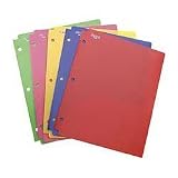 Oxford 99813 Oxford Polyport Snap-In Polyport Twin-Pocket Folder, Assorted