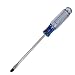 Amico 6 Pcs Nonslip Handle 4" Shaft Length 5mm Tip Slotted Screwdriver Tools