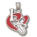 Miami Heat 3/4in Pendant Sterling Silver