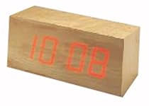 Led Wood Clock