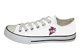 Game Day Soles Lo Top Optical White Iowa State University Logo Canvas