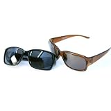 Review   / Women's Promo Square Frame Sunglass, Available in two color schemes