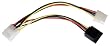 Tripp Lite P945-06I Serial ATA (SATA) Power Adapter/Ext Cable - 4pin/4pin & 15pin SATA - 6in