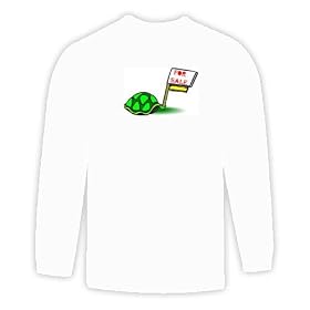 Long Sleeve T-shirt with shell, selling, estate, real, turtle, home