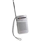 Panasonic RF-P50 Pocket AM/FM Radio, Silver