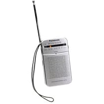 Panasonic RF-P50 Pocket AM/FM Radio, Silver