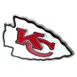 Kansas City Chiefs Trailer Hitch Logo Cover