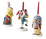 Royal Doulton Ornament Set: Pooh, Christoper Robin, Owl